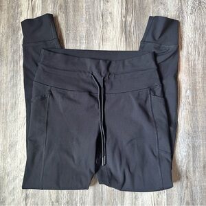 Like New! Spyder Black Leggings Women's SZ S Drawstring Waist Excellent Quality